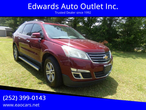 2015 Chevrolet Traverse for sale at Edwards Auto Outlet Inc. in Wilson NC