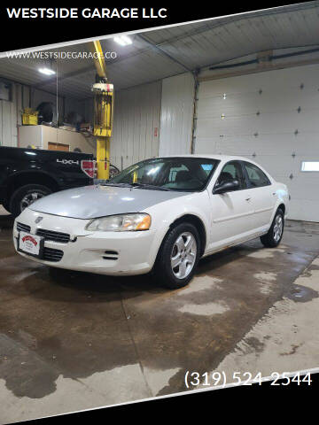 2002 Dodge Stratus for sale at WESTSIDE GARAGE LLC in Keokuk IA