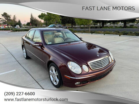 2006 Mercedes-Benz E-Class for sale at Fast Lane Motors in Turlock CA