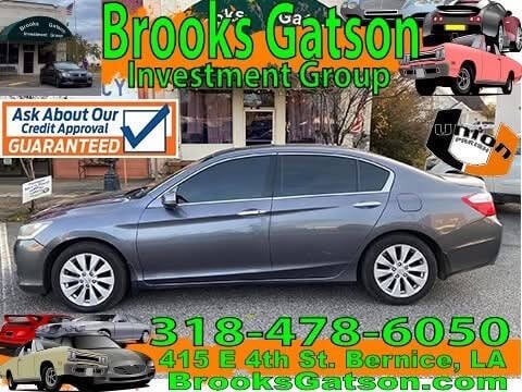 2013 Honda Accord for sale at Brooks Gatson Investment Group in Bernice LA