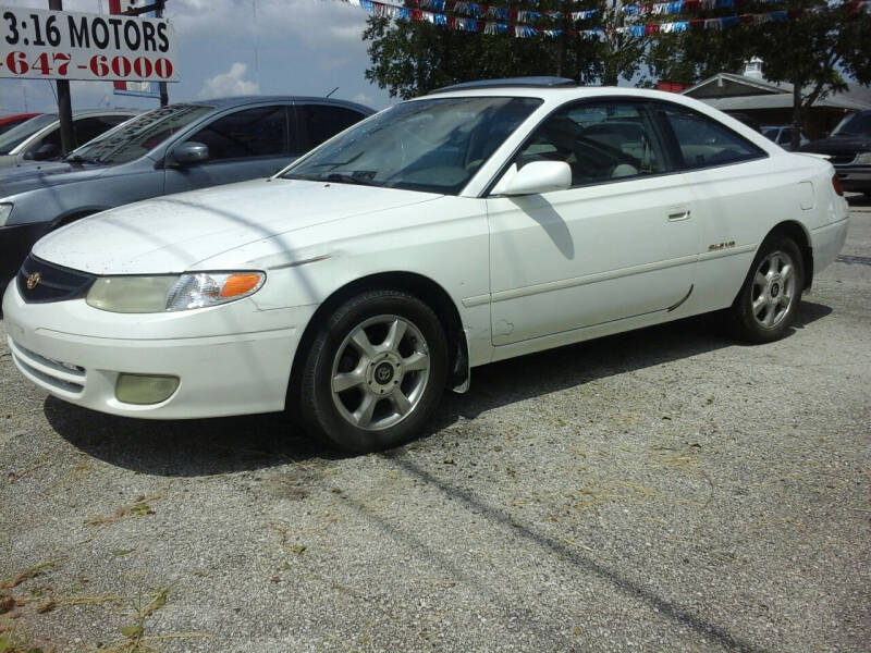 1999 Toyota Camry Solara for sale at John 3:16 Motors in San Antonio TX