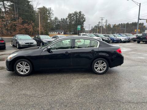 2012 Infiniti G37 Sedan for sale at OnPoint Auto Sales LLC in Plaistow NH