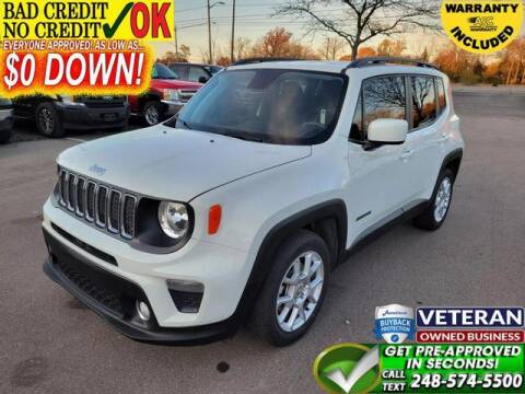 2019 Jeep Renegade for sale at North Oakland Motors in Waterford MI