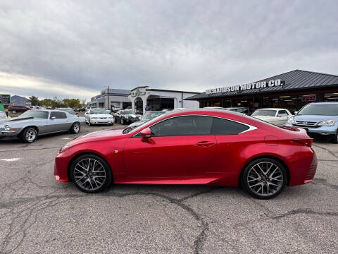 2016 Lexus RC 350 for sale at Richardson Motor Company in Sierra Vista AZ