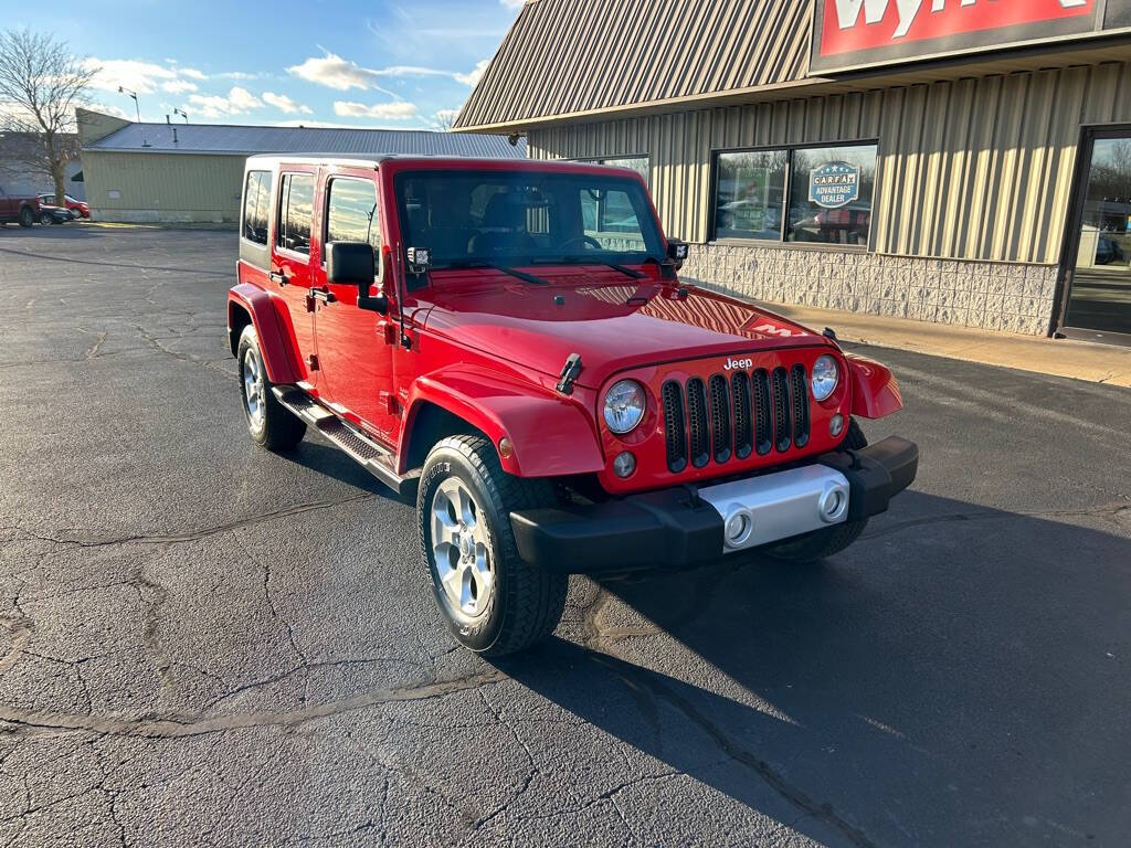 2015 Jeep Wrangler Unlimited for sale at Wyrick Auto Sales & Leasing Inc in Zeeland, MI