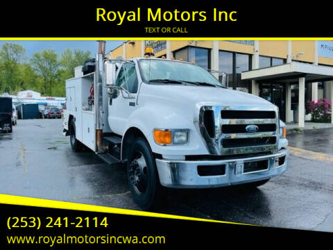 2008 Ford F-650 Super Duty for sale at Royal Motors Inc in Kent WA
