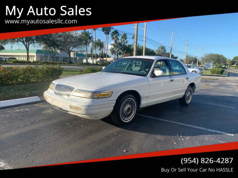 1996 Mercury Grand Marquis for sale at My Auto Sales in Margate FL