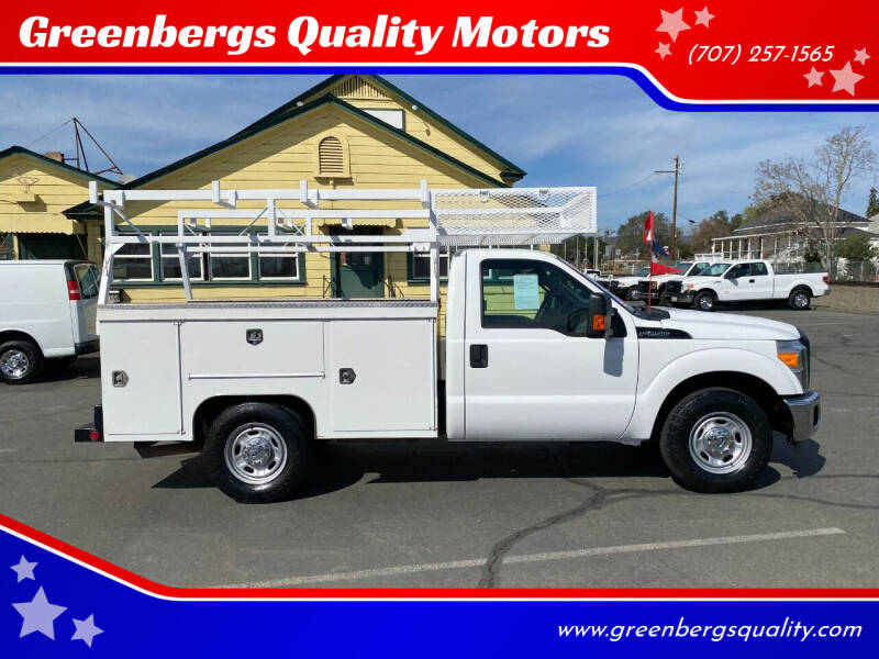 2016 Ford F-250 Super Duty for sale at Greenbergs Quality Motors in Napa CA