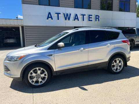 2016 Ford Escape for sale at Atwater Ford Inc in Atwater MN