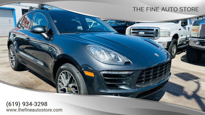 2018 Porsche Macan for sale at The Fine Auto Store in Imperial Beach CA