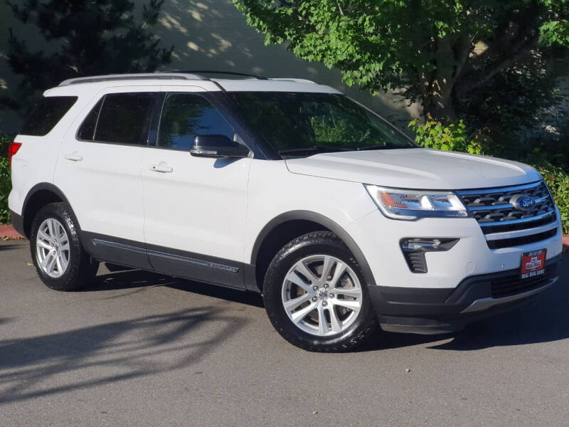 Used 2018 Ford Explorer XLT with VIN 1FM5K8D86JGA92265 for sale in Everett, WA