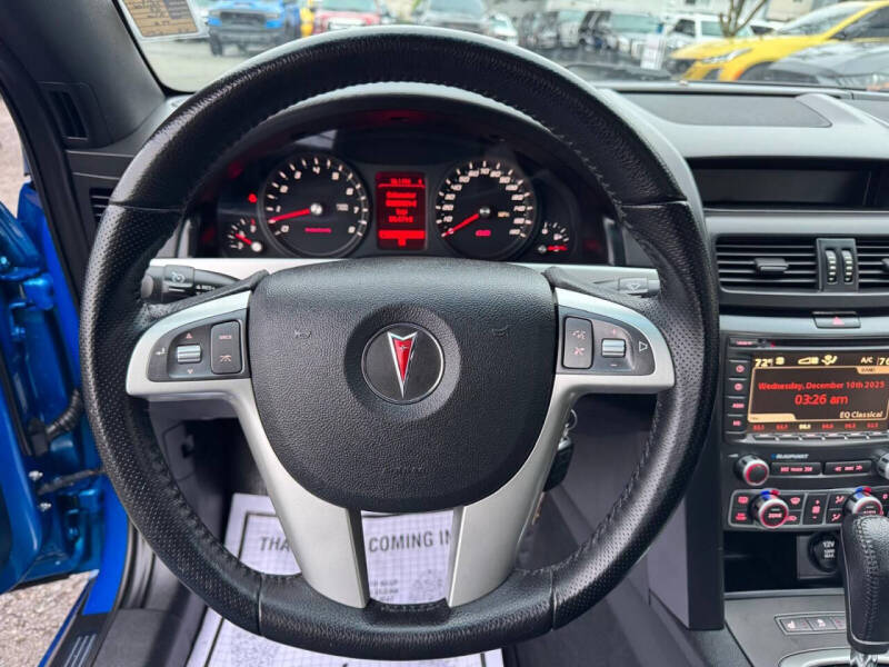 2009 Pontiac G8 GT w/Bluetooth