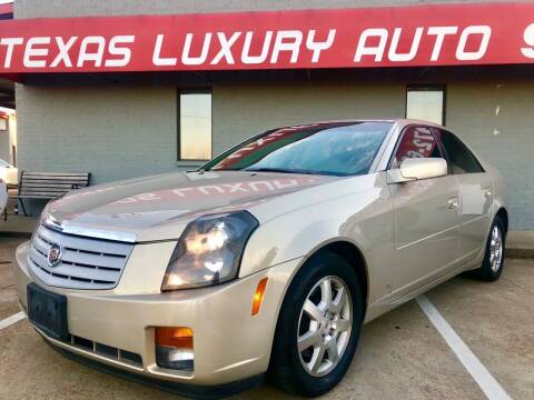2007 Cadillac CTS for sale at Texas Luxury Auto in Cedar Hill TX