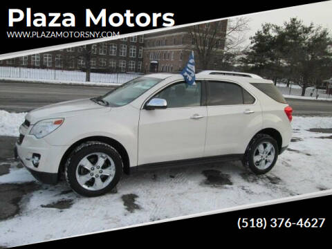 2013 Chevrolet Equinox for sale at Plaza Motors in Rensselaer NY