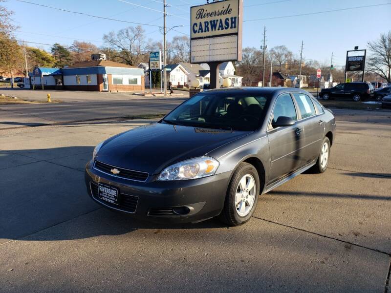 2010 Chevrolet Impala for sale at RIVERSIDE AUTO SALES in Sioux City IA