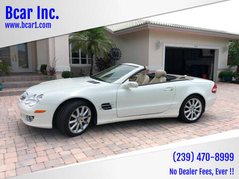 2007 Mercedes-Benz SL-Class for sale at Bcar Inc. in Fort Myers FL