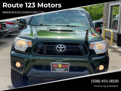 2012 Toyota Tacoma for sale at Route 123 Motors in Norton MA