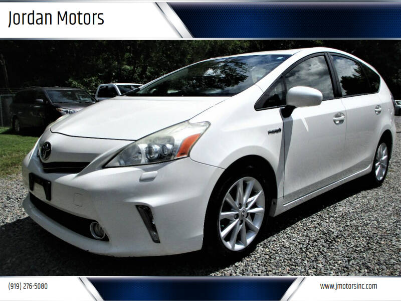 2013 Toyota Prius v for sale at Jordan Motors in Moncure NC
