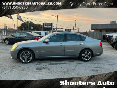 2006 Infiniti M45 for sale at Shooters Auto Sales in Fort Worth TX