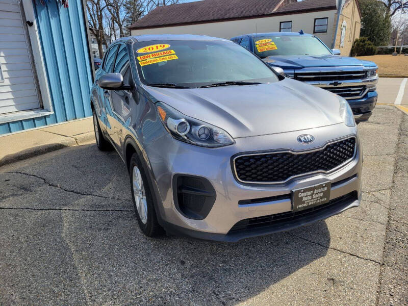 2019 Kia Sportage for sale at CENTER AVENUE AUTO SALES in Brodhead WI