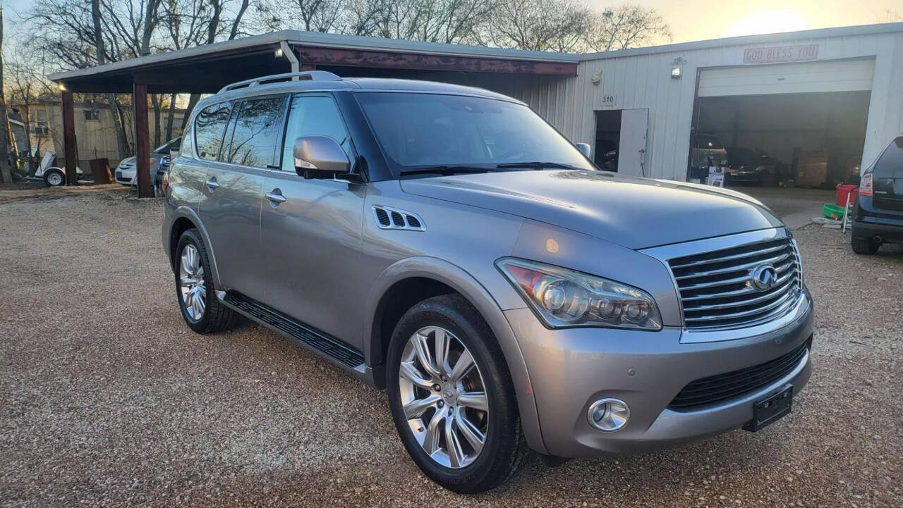 2012 INFINITI QX56 for sale at AUTHE VENTURES AUTO in Red Oak, TX