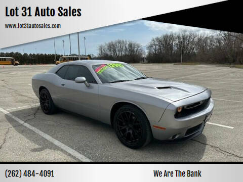 2015 Dodge Challenger for sale at Lot 31 Auto Sales in Kenosha WI