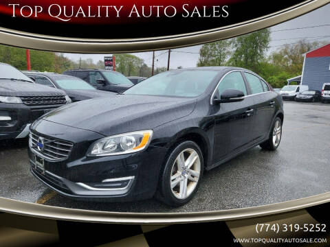 2015 Volvo S60 for sale at Top Quality Auto Sales in Westport MA