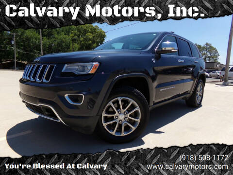 2014 Jeep Grand Cherokee for sale at Calvary Motors, Inc. in Bixby OK
