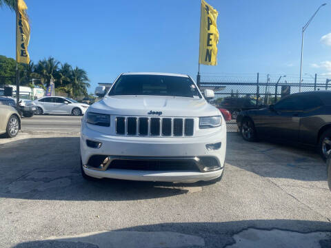 2015 Jeep Grand Cherokee for sale at America Auto Wholesale Inc in Miami FL