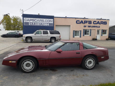 1987 Chevrolet Corvette for sale at Caps Cars Of Taylorville in Taylorville IL