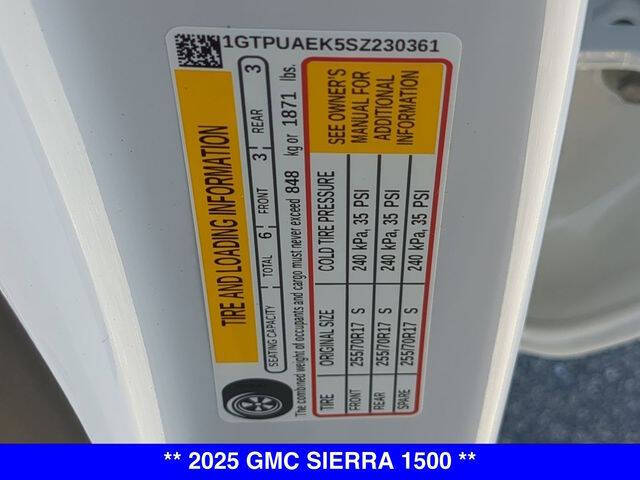 2025 GMC Sierra 1500