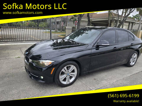 2016 BMW 3 Series for sale at Sofka Motors LLC in Pompano Beach FL