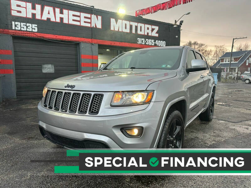2015 Jeep Grand Cherokee for sale at Shaheen Motorz, LLC. in Detroit MI