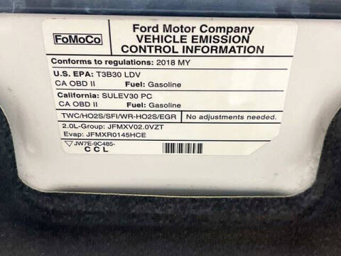 2018 Ford Fusion Hybrid S