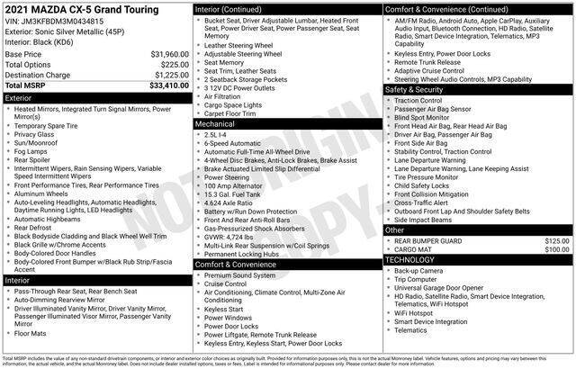 2021 Mazda CX-5 Grand Touring's photo