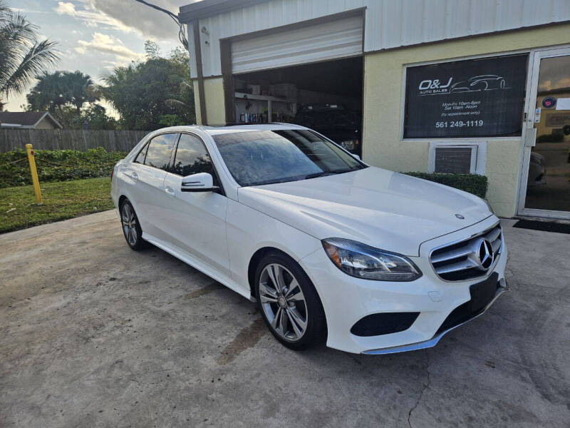 2014 Mercedes-Benz E-Class for sale at O & J Auto Sales in Royal Palm Beach FL