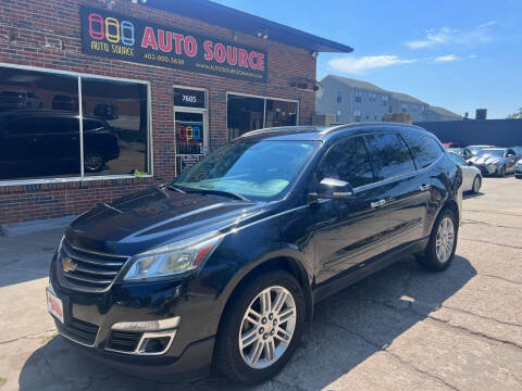 2015 Chevrolet Traverse for sale at Auto Source in Ralston NE