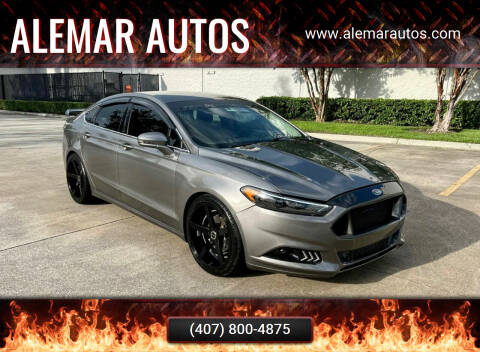 2013 Ford Fusion for sale at Alemar Autos in Orlando FL