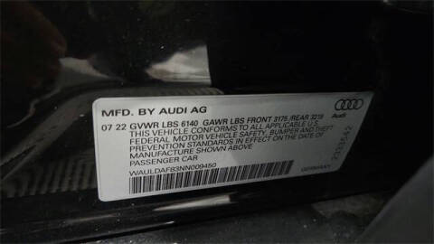 2022 Audi A8 L quattro 55 TFSI