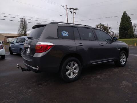 2009 Toyota Highlander for sale at M AND S CAR SALES LLC in Independence OR