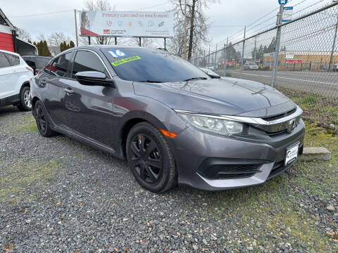 2016 Honda Civic for sale at Universal Auto Sales in Salem OR