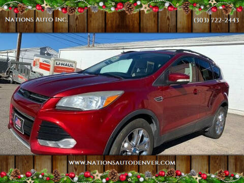 2013 Ford Escape for sale at Nations Auto Inc. in Denver CO