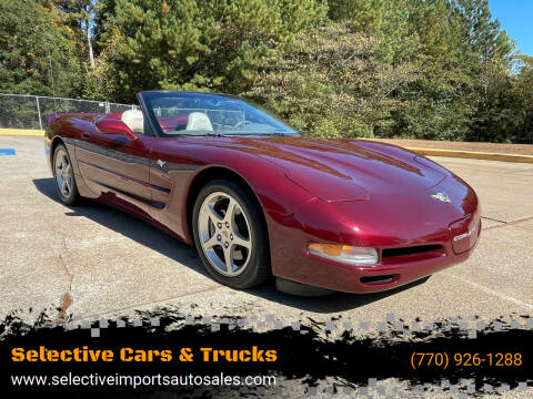 2003 Chevrolet Corvette for sale at Selective Cars & Trucks in Woodstock GA