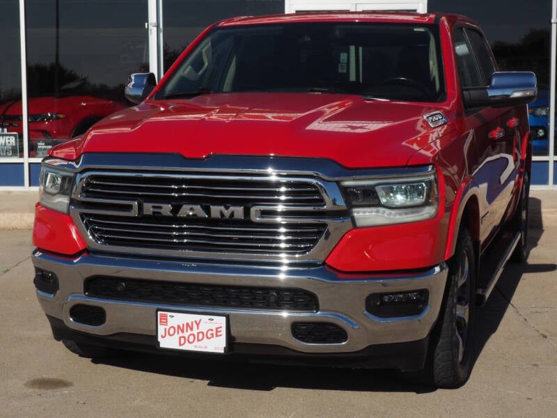 Used 2021 RAM Ram 1500 Pickup Laramie with VIN 1C6SRFJT8MN786348 for sale in Neligh, NE