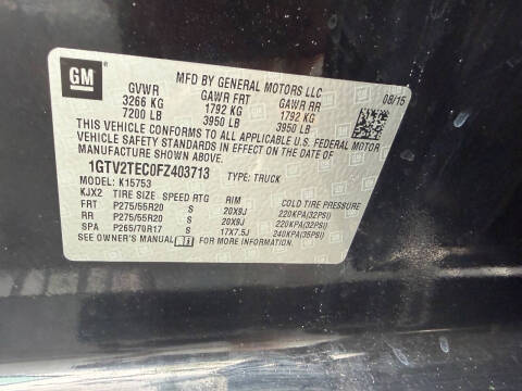 2015 GMC Sierra 1500