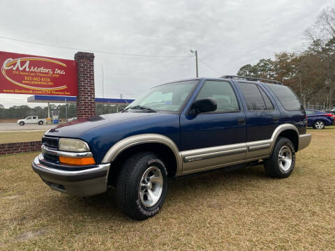 2000 Chevrolet Blazer for sale at C M Motors Inc in Florence SC