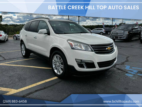 2015 Chevrolet Traverse for sale at Battle Creek Hill Top Auto Sales in Battle Creek MI