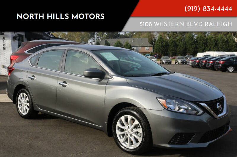 2019 Nissan Sentra for sale at NORTH HILLS MOTORS in Raleigh NC
