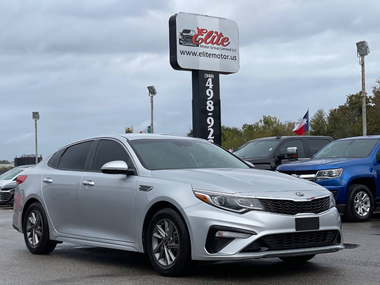 2020 Kia Optima for sale at Elite Motor Group Limited in South Houston, TX