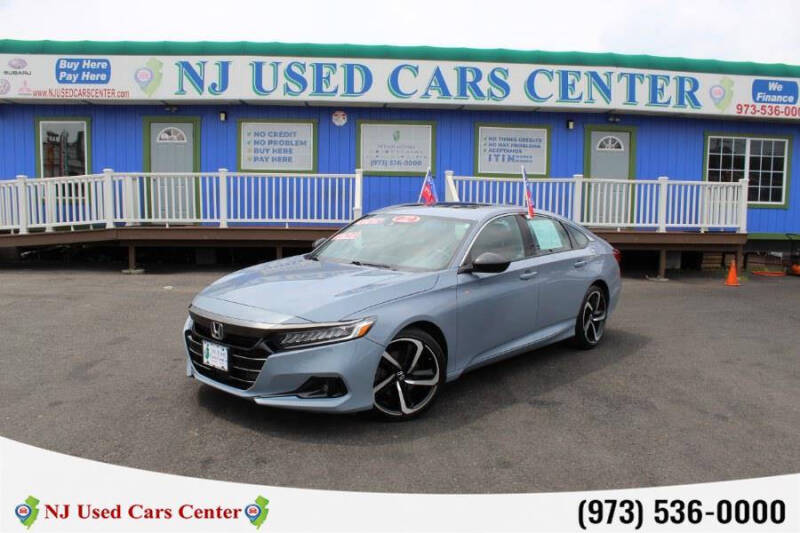 2022 Honda Accord for sale at New Jersey Used Cars Center in Irvington NJ